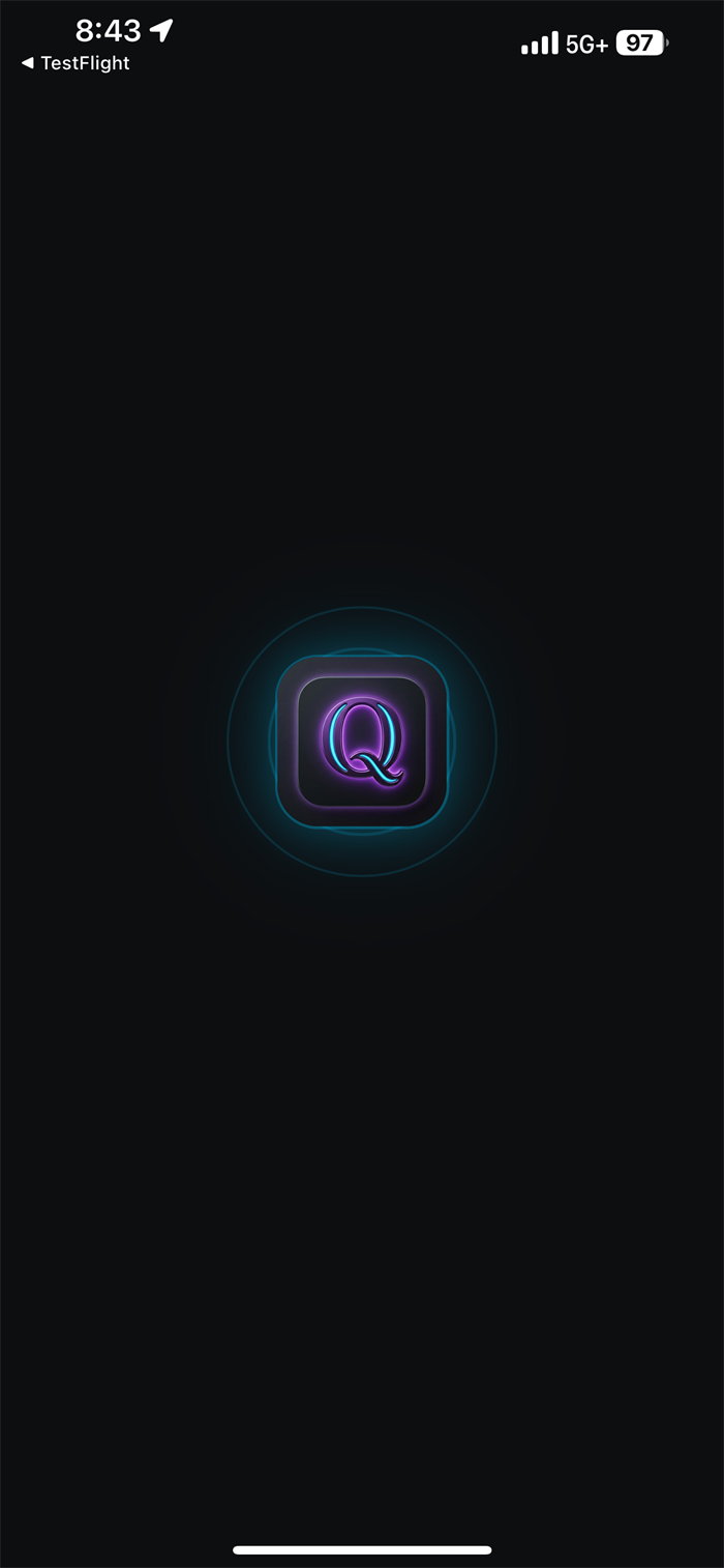 The Quota — app launch screen